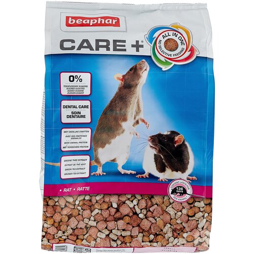 Корм для крыс Beaphar Care+ Rat , 1.5 кг