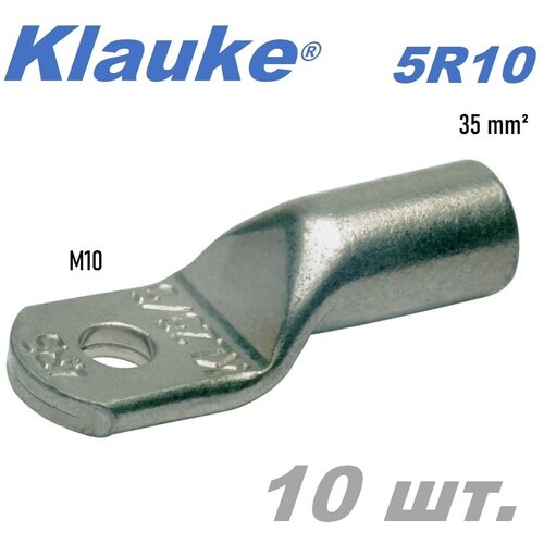 Кабельный наконечник M10 ном. сеч. 35 мм2 KLAUKE 5R10 - 10 шт.