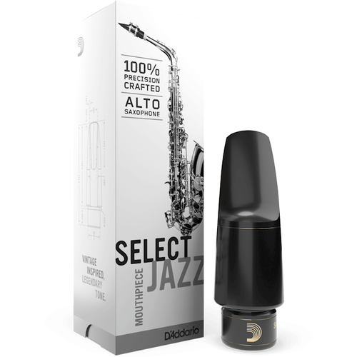 Мундштук D Addario Select Jazz №7 для Альт-саксофона мундштук для баритон саксофона jody jazz jet 7 композитный
