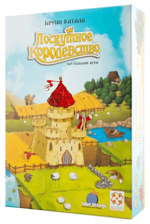 Blue Orange Настольная игра "Лоскутное королевство (RU Kingdomino)" БП-00000785