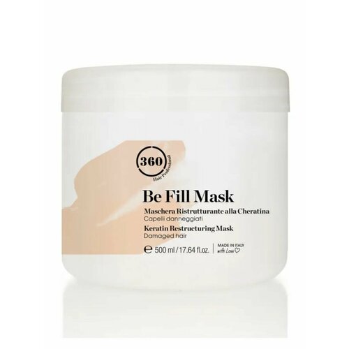 Реконструктурирующая маска для волос с кератином 500 мл 895₽