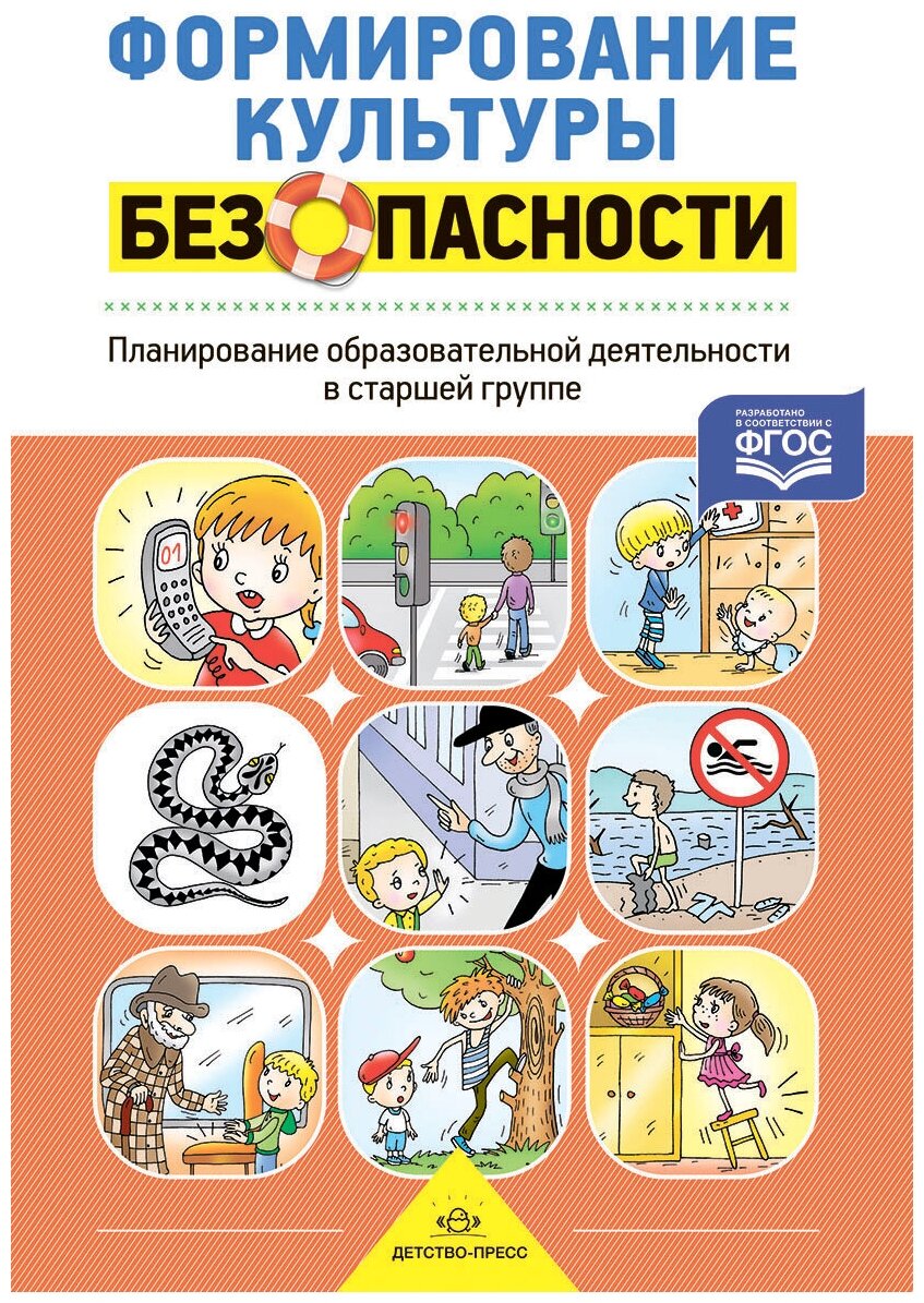 Формирование культуры безопасности. Планирование образовательной деятельности в старшей группе - фото №1