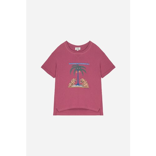 Футболка CHLOE STORA, размер 4, розовый футболка хлопок размер 4 розовый