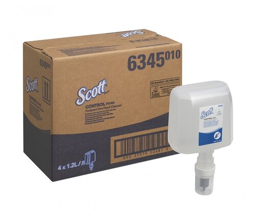 Kimberly-Clark Professional Мыло жидкое Scott Control 6345 без аромата, 4 шт., 1.2 л, 5 кг