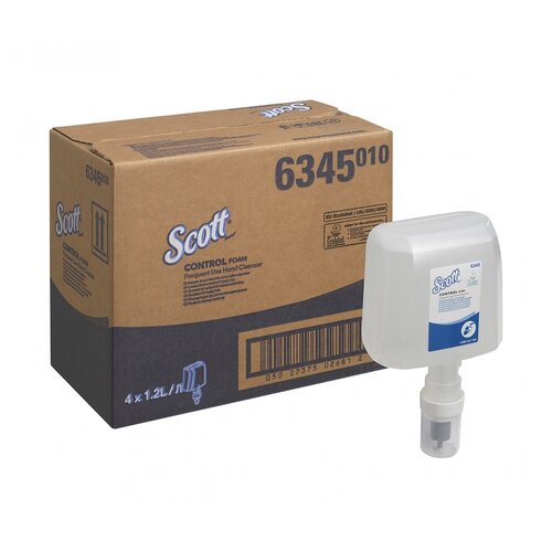 Kimberly-Clark Professional Мыло жидкое Scott Control 6345 без аромата, 4 шт., 1.2 л, 5 кг