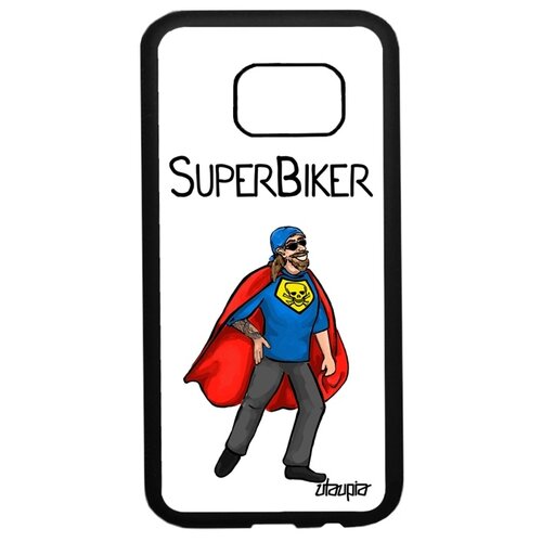 фото Чехол на мобильный galaxy s7, "супербайкер" мотард байкер utaupia