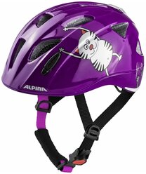 Шлем защитный Alpina Ximo Flash, purple cat