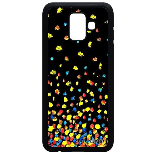 фото Чехол на мобильный galaxy a6 2018, "снег" фон пыль utaupia