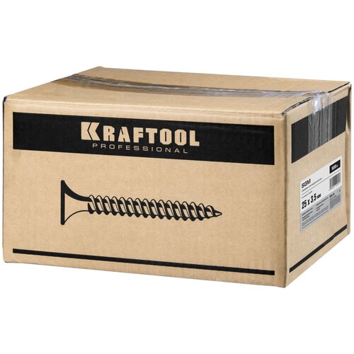 Саморез Kraftool 3001-25 3.5х25, 9000 шт., 3.5x25 мм