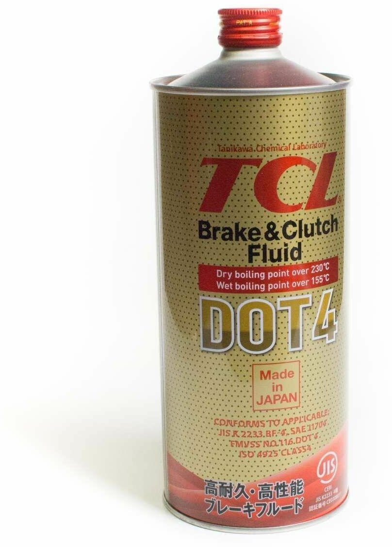 Тормозная жидкость TCL япония DOT-4 1л.