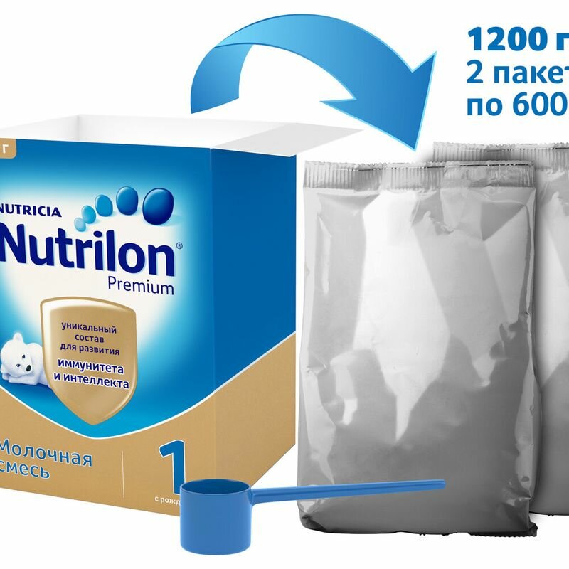Смесь Nutrilon 1 Premium молочная 1.2кг - фото №15