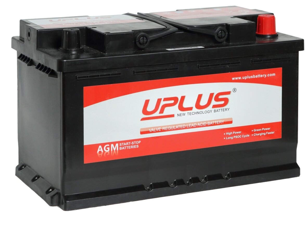 Автомобильный аккумулятор Leoch UPLUS AGM 80R