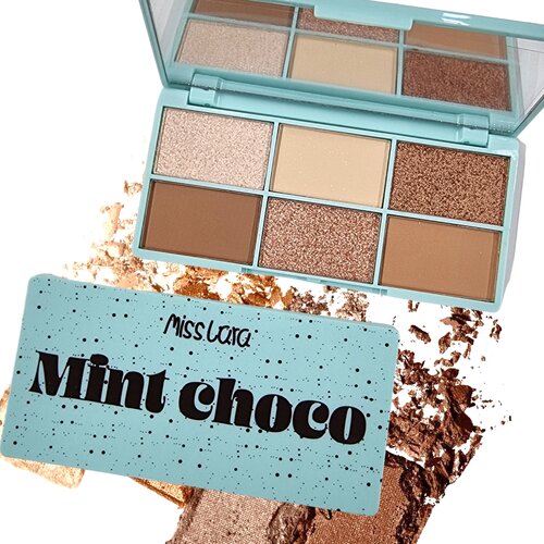 Mint Choco Набор теней для век 6 color, №02
