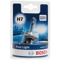 Лампа автомобильная галогенная Bosch Pure Light 1987301012 H7 12V 55W PX26d 1 шт.