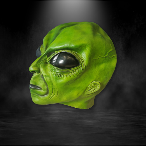 фото Маска латексная инопланетянина/ маска карнавальная филькина грамота