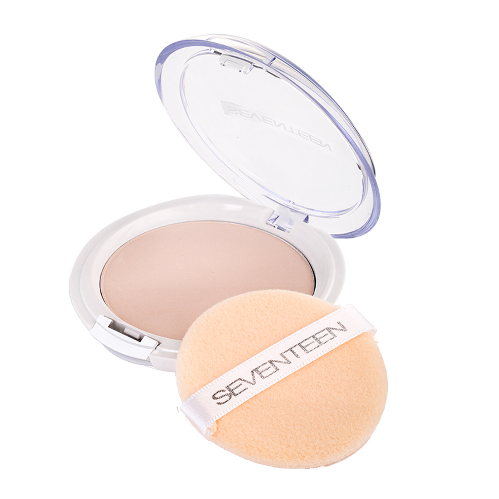 Пудра компактная для лица Seventeen Natural Silky Transparent Compact Powder SPF15 т.03 10 г