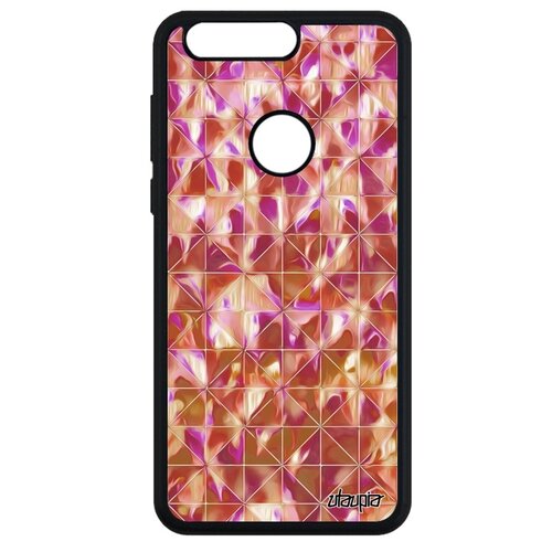 фото Чехол на honor 8, "плиточный мотив" орнамент геометрический utaupia