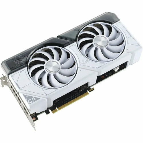 Видеокарта Asus PCI-E 4.0 DUAL-RTX4070-O12G-WHITE NVIDIA GeForce RTX 4070 12288Mb 192 GDDR6X 2520/21000 HDMIx1 DPx3 HDCP Ret