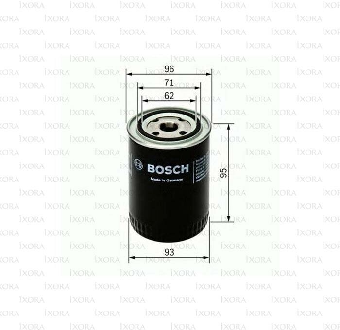 BOSCH фильтр масляный 0451203154