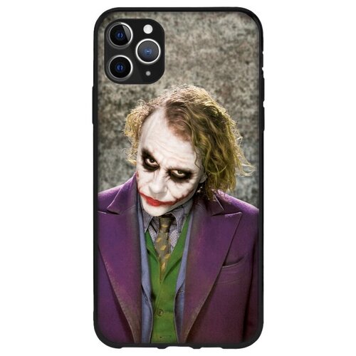 фото Чехол накладка лицензия dc comics для iphone 11 pro, joker05 deppa