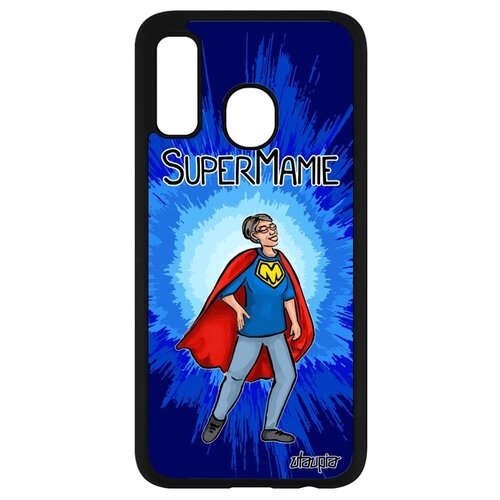 фото Чехол на samsung galaxy a40, "супербабуля" веселый герой utaupia