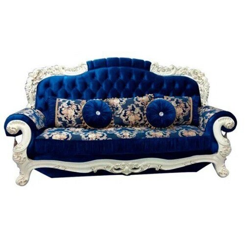 Диван Романо раскладной синий 122525₽