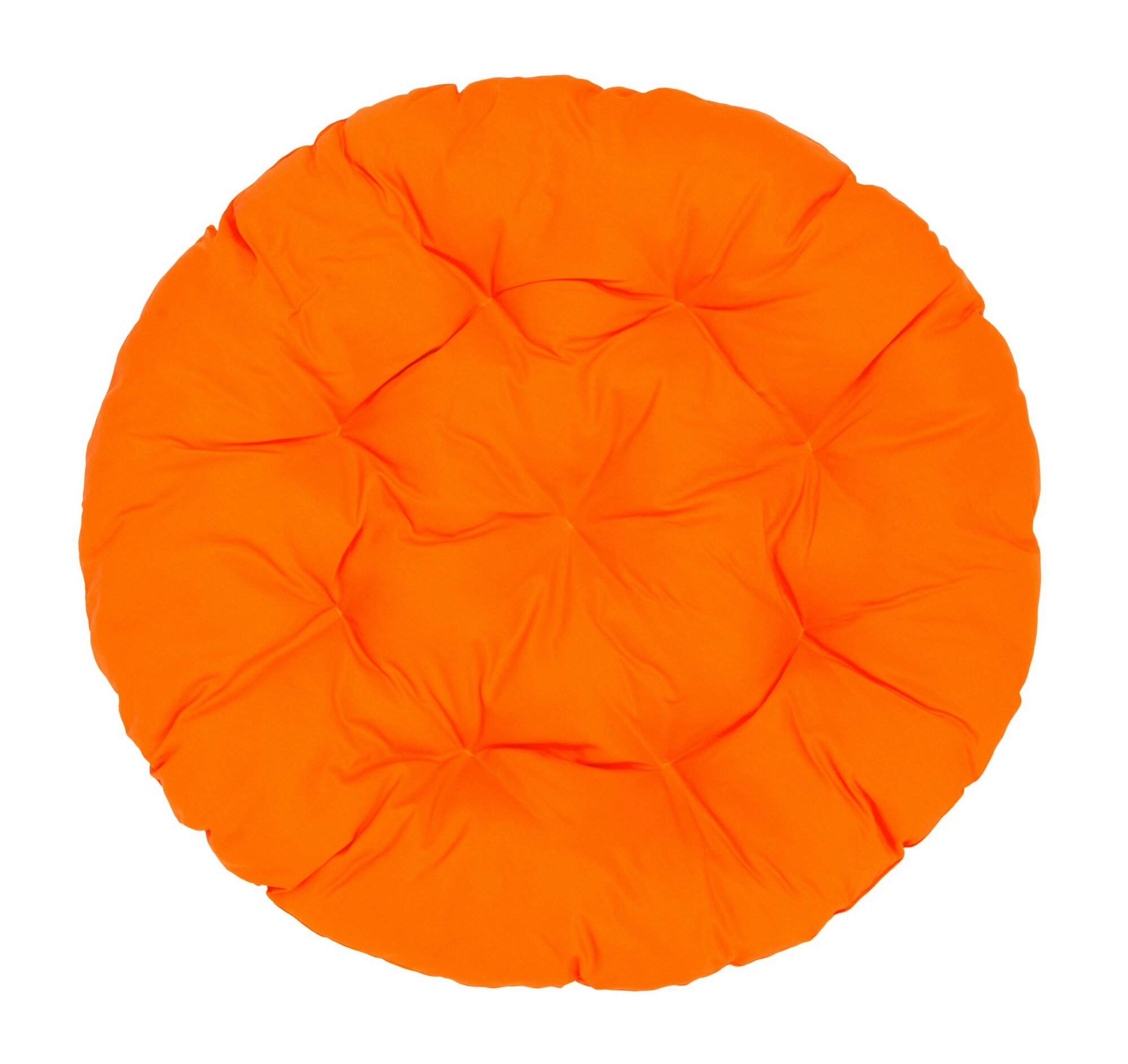 Подушка для подвесного кресла круглая 110 см Оранжевый - фотография № 2