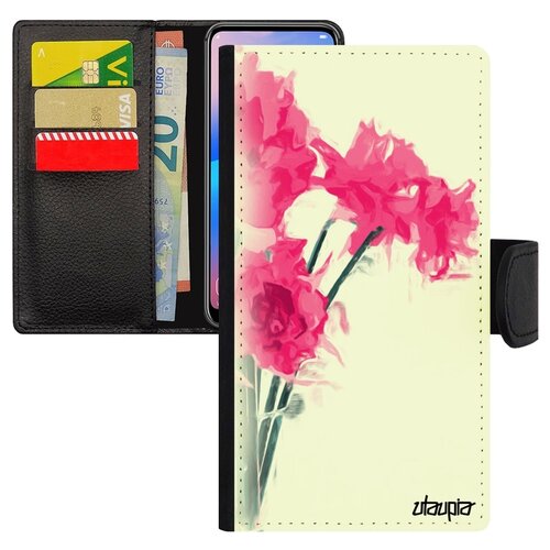 фото Чехол книжка на телефон apple iphone 7, "цветы" бутон запах utaupia