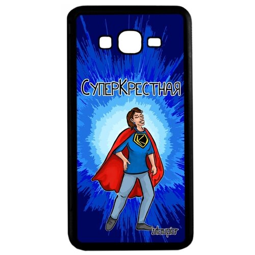 фото Чехол для смартфона galaxy grand prime, "суперкрестная" комикс герой utaupia