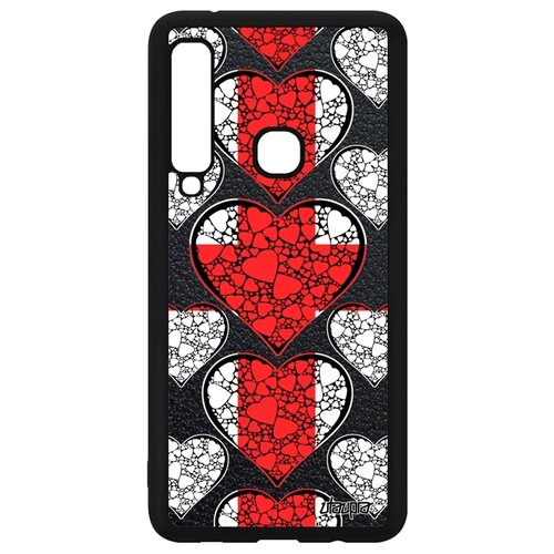 фото Чехол для мобильного samsung galaxy a9 2018, "флаг англии с сердцем" патриот государственный utaupia