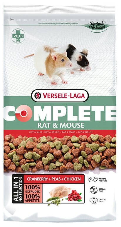 Корм для крыс и мышей Versele-Laga Complete Rats & Mice