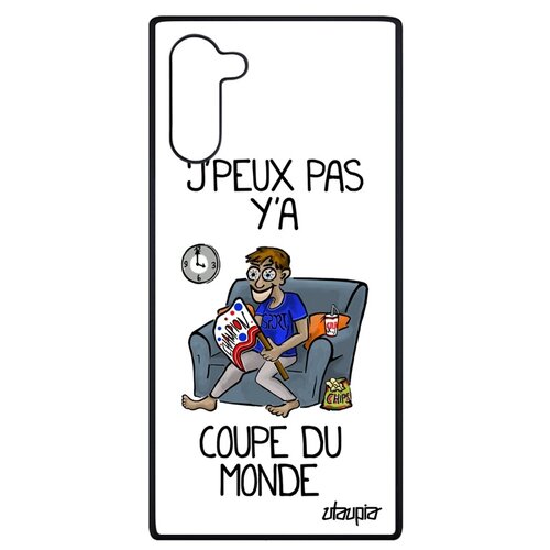 фото Чехол для samsung galaxy note 10, "не могу - кубок мира!" карикатура спорт utaupia