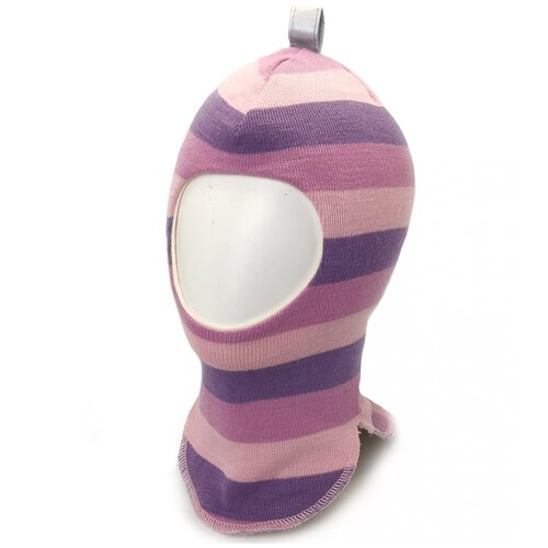 фото Шапка-шлем kivat размер 2, 21/19 фиолетовый/розовый