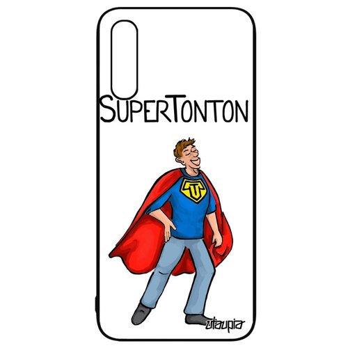 фото Чехол для samsung galaxy a50, "супердядя" дядя шутка utaupia
