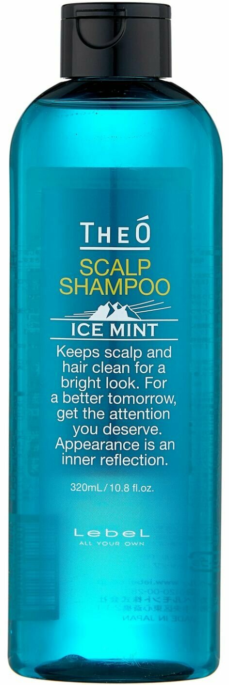 Lebel Theo Scalp Ice Mint Shampoo - Шампунь для мужчин 320 мл