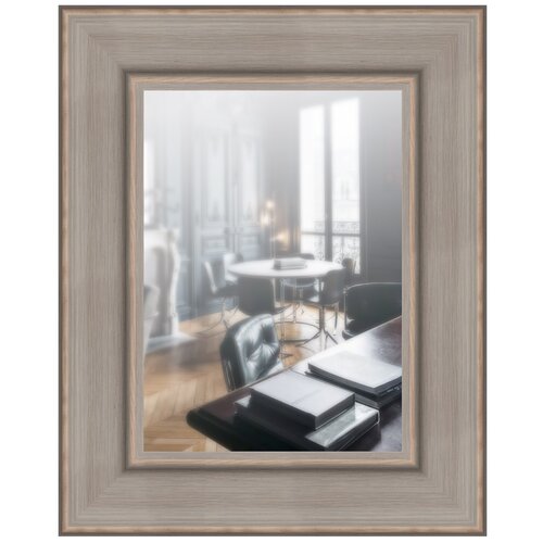 фото Зеркало в широкой раме 40 x 50 см, модель p080029 аурита