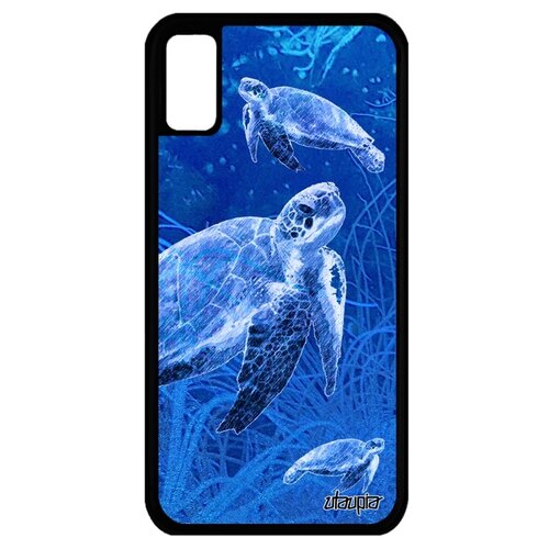 фото Чехол на смартфон iphone xs, "черепаха" морская гиганская utaupia