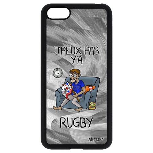 фото Чехол на смартфон y5 2018, "не могу - смотрю регби!" спорт болельщик utaupia