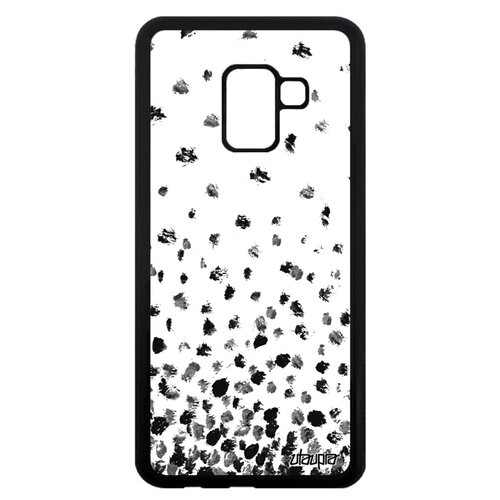фото Чехол для смартфона galaxy a8 2018, "снег" лепестки узор utaupia