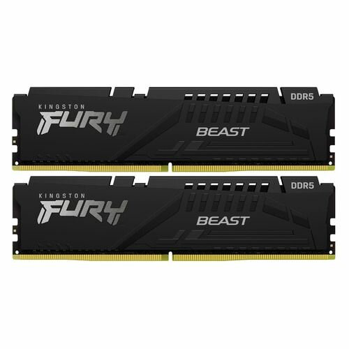 Оперативная память Kingston Fury Beast KF560C36BBEK2-16 DDR5 - 2x 8ГБ 6000МГц DIMM Ret