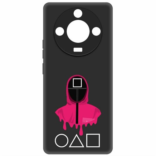 Чехол-накладка Krutoff Soft Case Игра в кальмара-Начальник для Realme 11 Pro черный чехол накладка krutoff soft case игра в кальмара начальник для realme c31 черный