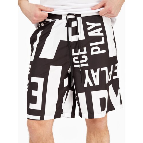 фото Шорты для плавания icepeak, размер l, черный, белый