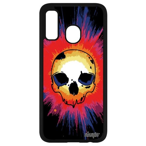 фото Чехол на телефон galaxy a40, "череп" хэллоуин мертвец utaupia