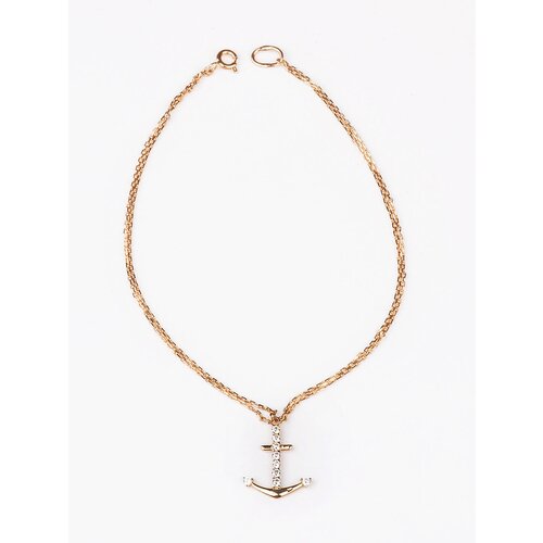 фото Браслет из двух цепочек с подвеской "якорь" vorobyeva