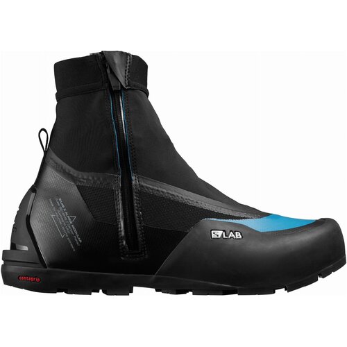 Кроссовки Salomon ALPINE, демисезон/лето, высокие, укрепленный мысок, размер UK 5; EUR 38; USA 5,5; 23,5 см (примерно на российский 36,5*), черный, синий