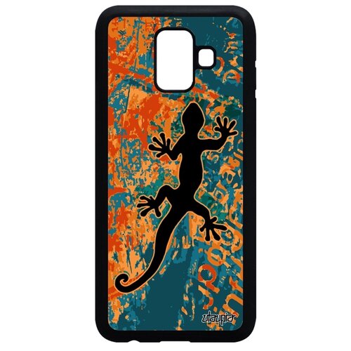фото Чехол для мобильного galaxy a6 2018, "саламандра" варан змей utaupia