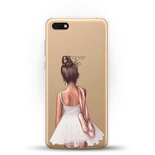 фото Силиконовый чехол юная балерина на huawei y5 prime (2018) andy & paul