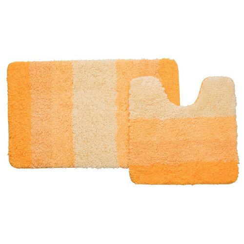 фото Набор ковриков для ванной комнаты iddis yellow gradiente 50х80, 50х50 см 551м580i13