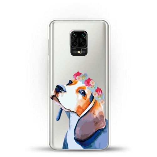 фото Силиконовый чехол бигль на xiaomi redmi note 9s andy & paul
