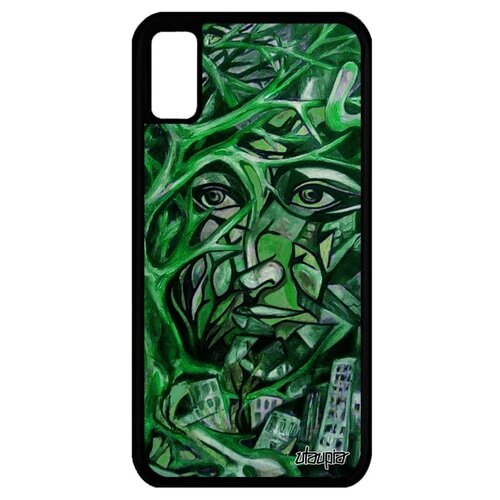 фото Чехол на телефон apple iphone xs, "взгляд" абстракция стрит-арт utaupia
